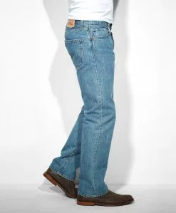 Levi's® Men's 501 Pre-Washed Denim Jeans - Medium Stone -Leather Wallet Shop 005010193 Levis 501 Pre washed 3