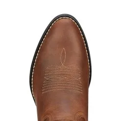 Ariat® Women's Heritage R-Toe Cowboy Boots -Leather Wallet Shop 10001021 toe