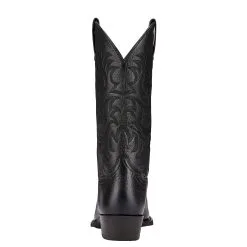 Ariat® Men's Heritage ATS R Toe Traditional Leather Western Boots -Leather Wallet Shop 10002218 heel