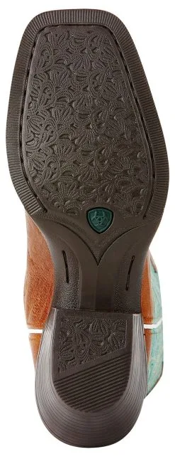 Ariat® Women's Round Up Outfitter Cowboy Boots -Leather Wallet Shop 10018531 Ariat Round Up Outfitter 4