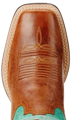 Ariat® Women's Round Up Outfitter Cowboy Boots -Leather Wallet Shop 10018531 Ariat Round Up Outfitter 5