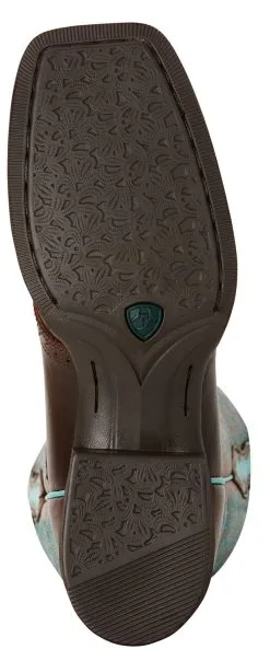Ariat® Women's Round Up Remuda Roper Cowboy Boots -Leather Wallet Shop 10019907 Ariat Round Up Remuda 5