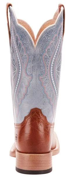 Ariat® Women's Gingersnap Primetime Roper Cowboy Boots -Leather Wallet Shop 10025032 Ariat Primetime Baby Blue Eyes 4