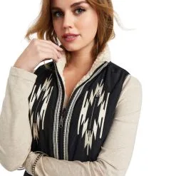 Ariat® Women's Dilon Chimayo Embroidered Zip Front Western Vest 6 Ariat® Women's Dilon Chimayo Embroidered Zip Front Western Vest -Leather Wallet Shop 10042134 02