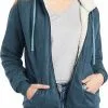 Ariat® Women's REAL Sherpa Lined Zip Front Hooded Sweater