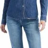 Ariat® Women's Farriday Denim Long Sleeve Snap Front Western Shirt