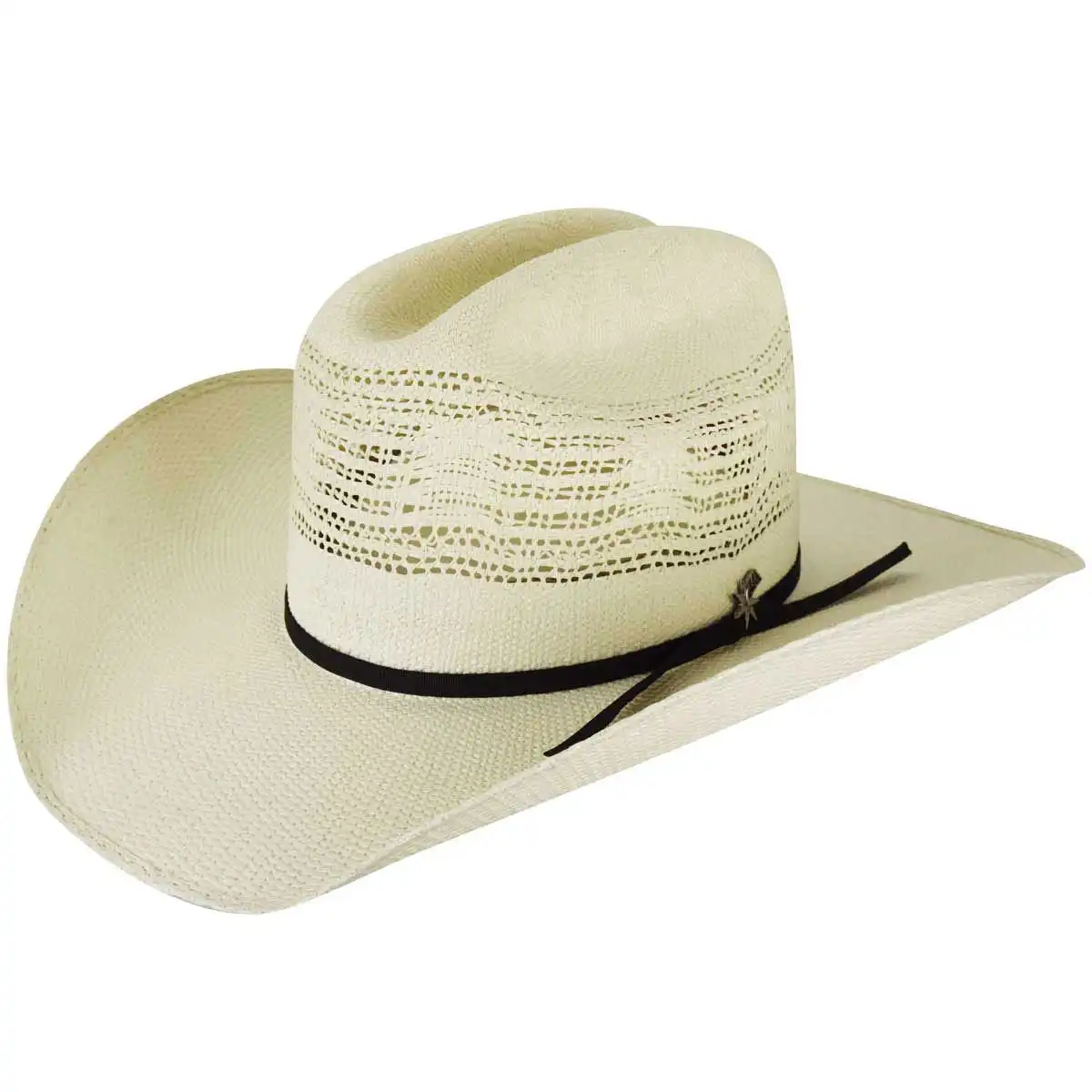 Bailey® Desert Breeze Bangora Straw Cowboy Hat 1 Bailey® Desert Breeze Bangora Straw Cowboy Hat