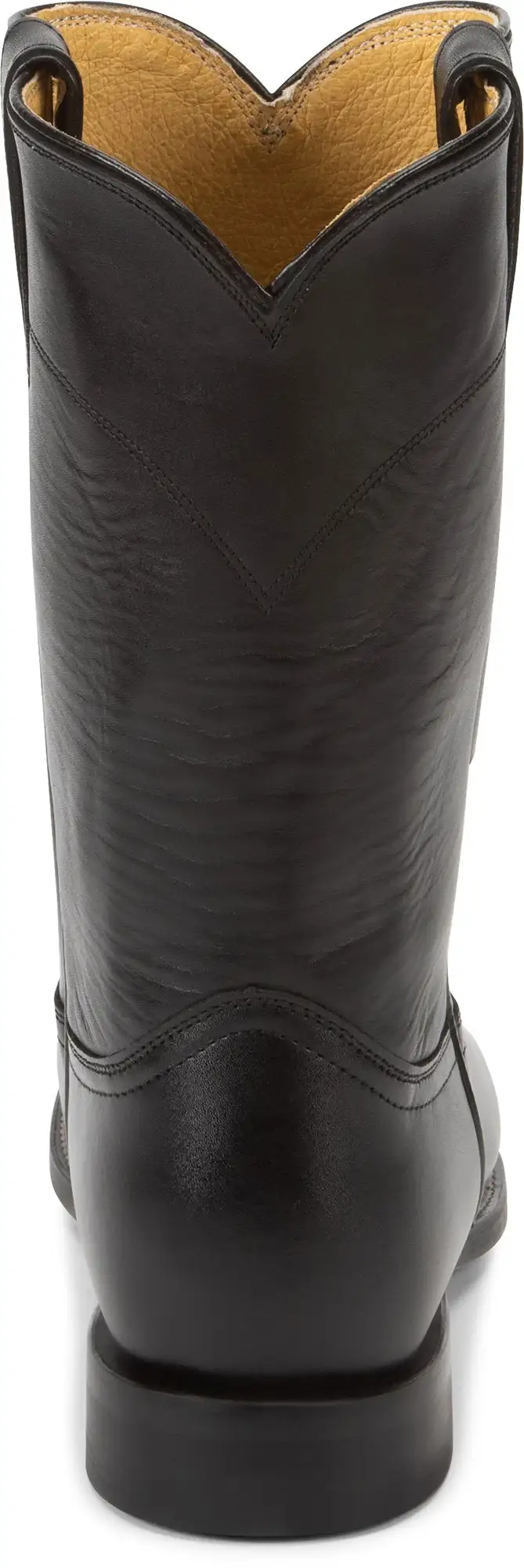 Justin® Men's Jackson Roper Cowboy Boots - Black / Chestnut / Black Cherry 8 Justin® Men's Jackson Roper Cowboy Boots - Black / Chestnut / Black Cherry - Image 8