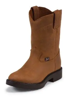 Justin® Children's Meno Cowboy Work Boots 1 Justin® Children's Meno Cowboy Work Boots