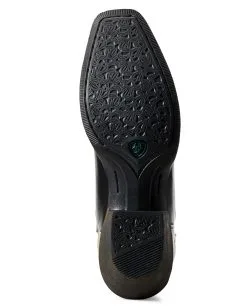 Ariat® Women's Black Round Up Western Square Toe Cowboy Boots -Leather Wallet Shop 4 a051f15d 0760 4deb 9275 7b920db86977