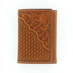 Nocona Tri-flold Brown Men's Wallet