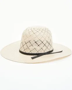 Serratelli® Panhandle Shantung Straw Cowboy Hat