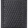 3-D® Men's Basket Weave Tri-Fold Leather Wallet