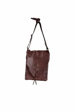 Scully® Women's Flap Style Zip Top Simple Leather Handbag -Leather Wallet Shop B185 CHOC HB preview