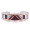 Montana Silversmiths® Women's American Legends Curved Cuff Bracelet