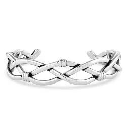 Montana Silversmiths Montana Silversmith® Women's Woven Crown Silver Bracelet