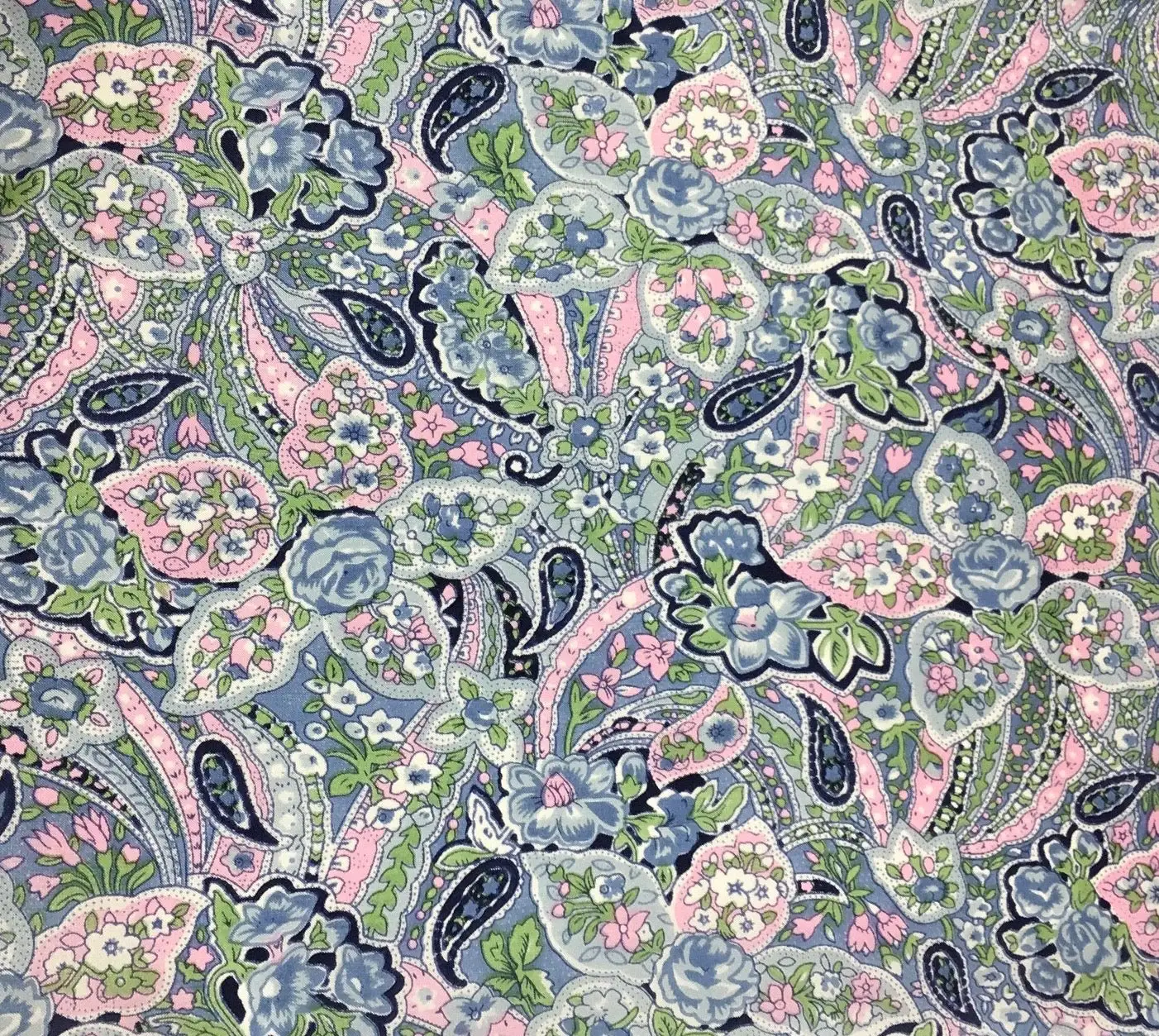 Wyoming Traders® Paisley Frontier Calico Silk Scarf Wild Rag 1 Wyoming Traders® Paisley Frontier Calico Silk Scarf Wild Rag