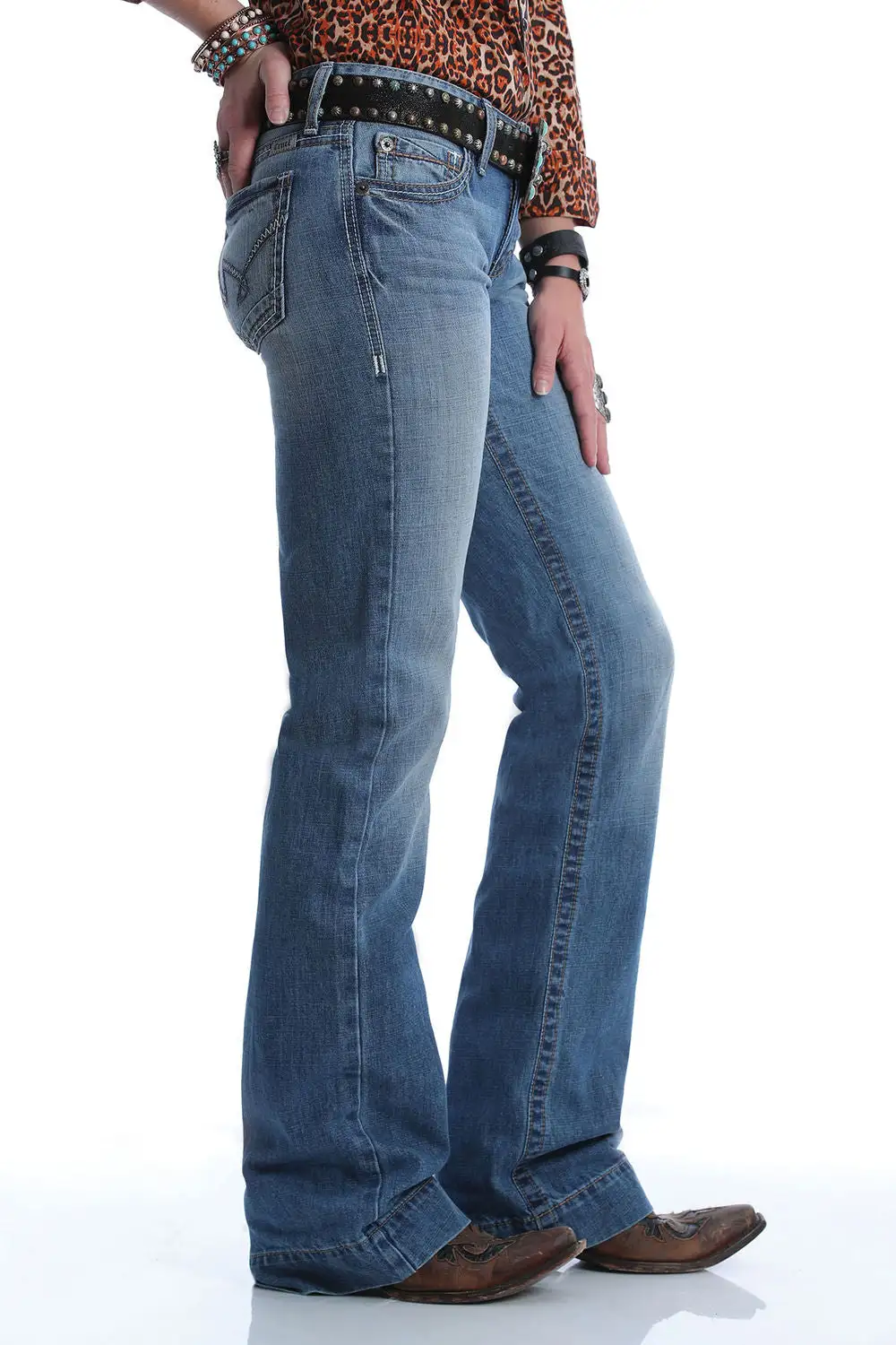 Cruel Girl® Women's Jayley Light Stone Denim Jeans 2 Cruel Girl® Women's Jayley Light Stone Denim Jeans - Image 2
