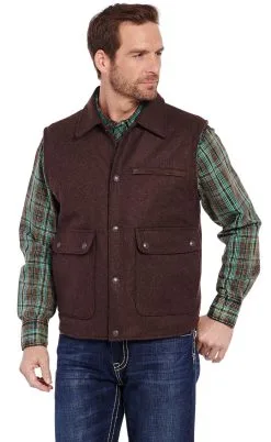 Cripple Creek® Men's Ranger Wool Western Vest