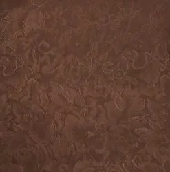 Wyoming Traders® Jacquard Silk Scarf Wild Rag -Leather Wallet Shop Chocolate 1