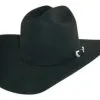 Serratelli® 6X Entre III Felt Cowboy Hat - Black / Platinum / Chocolate