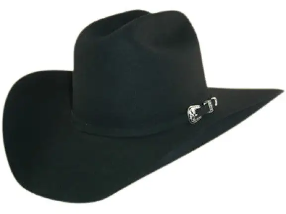 Serratelli® 8X Entre III Felt Cowboy Hat - Black / Platinum / Stone 1 Serratelli® 8X Entre III Felt Cowboy Hat - Black / Platinum / Stone
