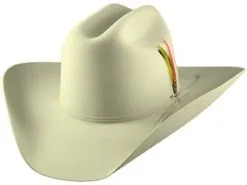 Serratelli® 4X Entre III Felt Cowboy Hat - Black / Granite / Platinum -Leather Wallet Shop E3 PT04 Serratelli Entre III Z