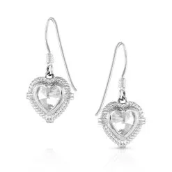 Montana Silversmiths® Women's Heart On My Sleeve Pendant Earrings