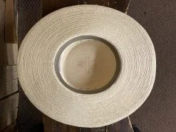 SunBody® Open Crown 4 1/2" Brim Natural Palm Leaf Straw Cowboy Hat 11 SunBody® Open Crown 4 1/2" Brim Natural Palm Leaf Straw Cowboy Hat -Leather Wallet Shop IMG 1755