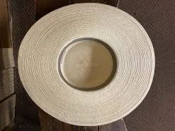 SunBody® Open Crown 5" Brim Natural Palm Leaf Straw Cowboy Hat -Leather Wallet Shop IMG 1761