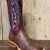 Tony Lama® Women's Tinrose Smooth Ostrich Exotic Cowboy Boots