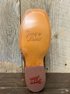 Tony Lama® Women's Tinrose Smooth Ostrich Exotic Cowboy Boots -Leather Wallet Shop IMG 1777