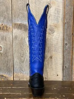 Honcho Boots Honcho Solano® Buckaroo Wilson Blue Full Grain Leather Tall Top Cowboy Boots 9 Honcho Boots Honcho Solano® Buckaroo Wilson Blue Full Grain Leather Tall Top Cowboy Boots -Leather Wallet Shop IMG 1849