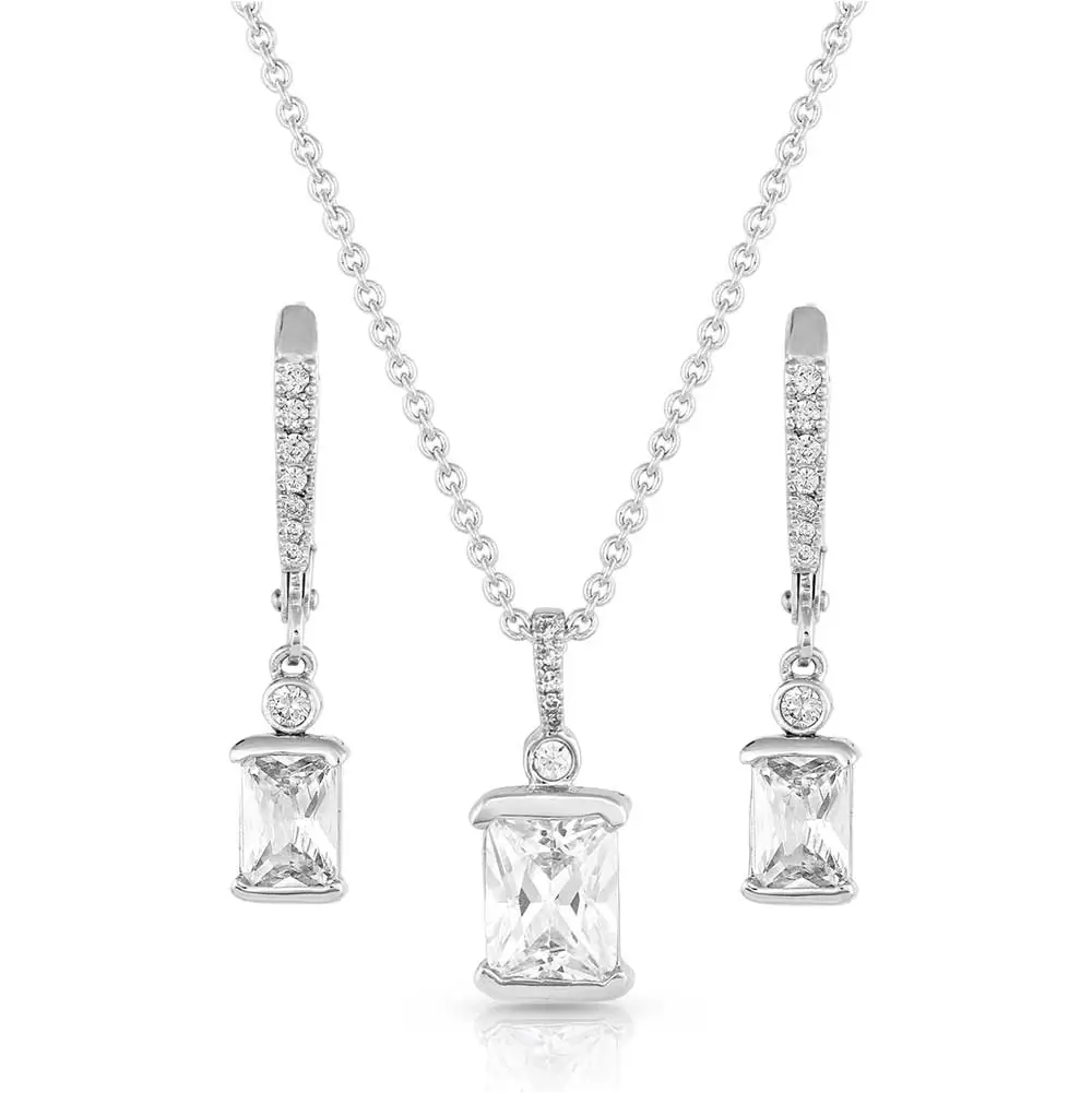 Montana Silversmiths® Women's Practically Perfect Crystal Jewelry Set 1 Montana Silversmiths® Women's Practically Perfect Crystal Jewelry Set