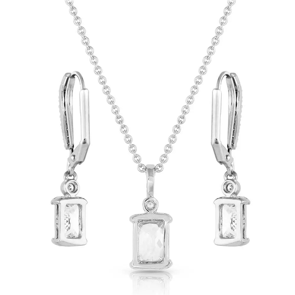 Montana Silversmiths® Women's Practically Perfect Crystal Jewelry Set 2 Montana Silversmiths® Women's Practically Perfect Crystal Jewelry Set - Image 2