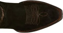 Justin® Women's Clara Black Suede Leather Tall Cowboy Boots -Leather Wallet Shop JST 005 VN4466