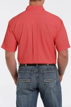 Cinch® Men's ARENAFLEX Short Sleeve Button Front Western Shirt -Leather Wallet Shop MTW1704098 3