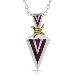 Montana Smtihs Montana Silversmiths® Men's 23" Red Rock Armor Necklace