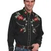 Scully® Men's Jericho Long Sleeve Snap Front Retro Western Shirt