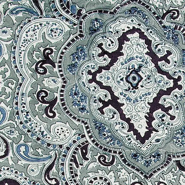 Wyoming Traders® Paisley Silk Scarf Wild Rag 3 Wyoming Traders® Paisley Silk Scarf Wild Rag - Image 3