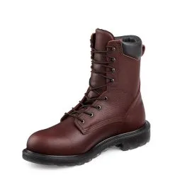 Red Wing® Men's 2408 SuperSole® 8 Inch Safety Toe Lace-Up Work Boots 7 Red Wing® Men's 2408 SuperSole® 8 Inch Safety Toe Lace-Up Work Boots -Leather Wallet Shop RW02408C MUL N3 0115