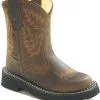 Jama Old West® Children's Chunk Cowboy Boots
