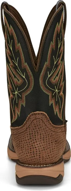 Tony Lama® Men's Water Buffalo Wide Square Steel Toe Western Work Boot -Leather Wallet Shop TNL 006 RR3373