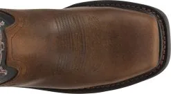 Justin® Men's Tanker Steel Square Toe Pull-On Work Boots -Leather Wallet Shop WK2104 2000x2000 Top