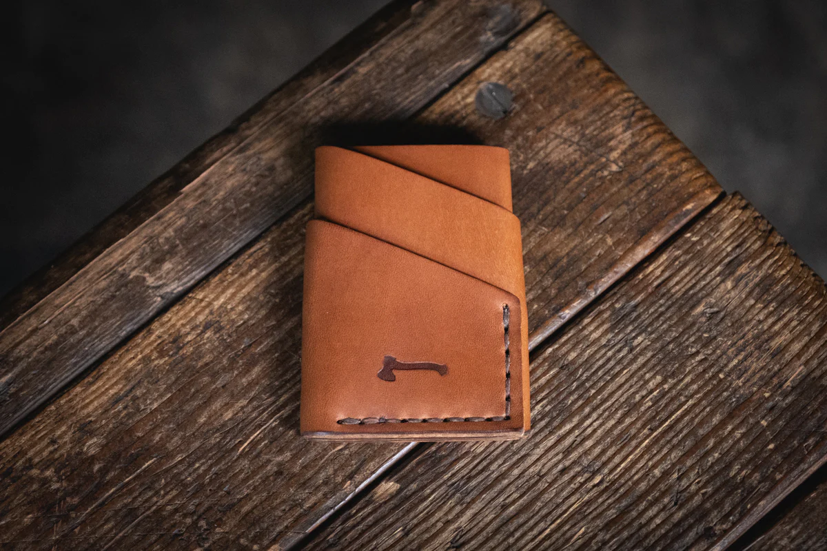 Leather Wallet Shop -Leather Wallet Shop edited small port wallet handmade durable quality cardwallet cash leather fullgrain american usa made patina pnw northwest heritage heirloom