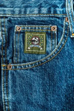 Cinch® Men's Green Label Relaxed Fit Denim Jeans -Leather Wallet Shop mb90530002 1805 detail