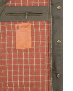 Outback Trading® Men's Overland Oilskin Vest -Leather Wallet Shop outback trading company vests men s overlander vest 28694503260294 780x 27a585a2 2b33 48c6 b233 1db64531028e