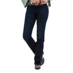 Cruel Girl® Women's Hannah Dark Indigo Denim Jeans