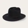 Stetson® 6X Open Road Specialty Felt Cowboy Hat - Black / Silver Belly