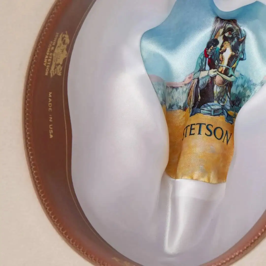 Stetson® 6X Tom Mix 5 Inch Brim Felt Cowboy Hat 4 Stetson® 6X Tom Mix 5 Inch Brim Felt Cowboy Hat - Image 4